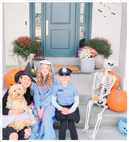 halloween front porch